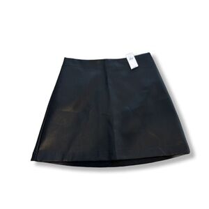 GAP Black Mini A-line Skirt for Work and Cocktail